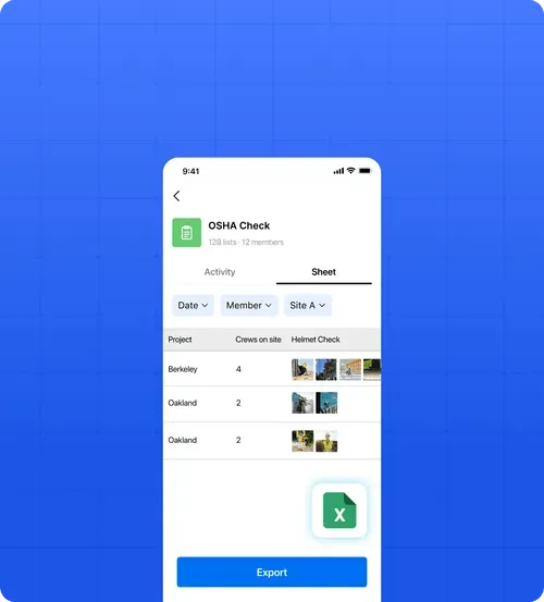 Share and Export with One Click